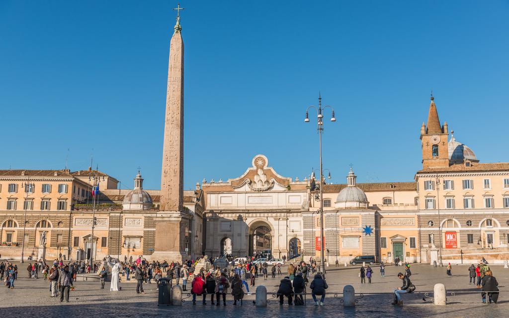 Vila Martina A Piazza Del Popolo Řím Exteriér fotografie