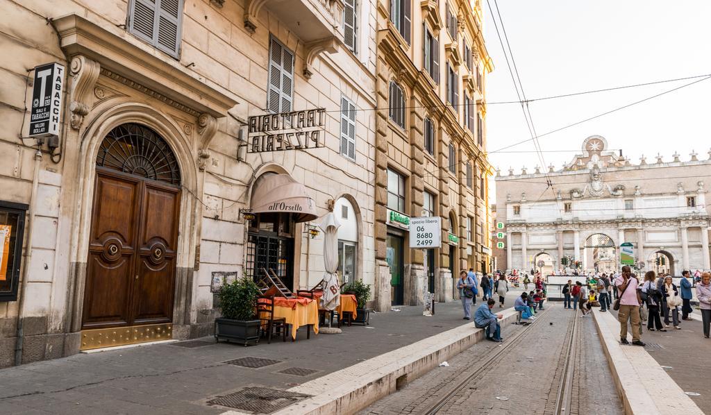 Vila Martina A Piazza Del Popolo Řím Exteriér fotografie